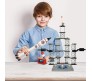 Space Shuttle Rocket Launch Building Blocks Set 309 Pcs Educational Construction Learning Brick Toy for Kids Multicolor