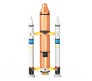 Space Shuttle Rocket Launch Building Blocks Set 404 Pcs Educational Construction Lego Compatible Learning Brick Toy for Kids Multicolor