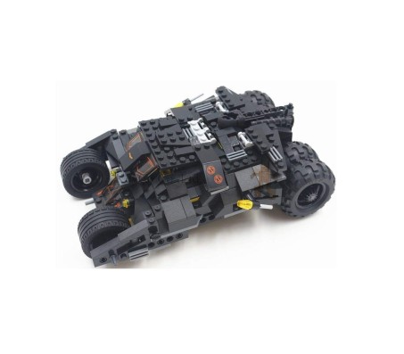 Batmobile Superhero Tumbler Bat Car STEM Building Blocks Set 325 Pcs Educational Construction Learning Brick Toy for Kids Multicolor