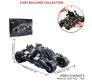 Batmobile Superhero Tumbler Bat Car STEM Building Blocks Set 325 Pcs Educational Construction Learning Brick Toy for Kids Multicolor