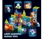 Light Magnetic Tiles 75 Pcs Building Blocks for Kids 3D STEM Educational Toys, Magnetic Marble Run/ Toys for Kids Age 3 +Year Old Boys Girls Creative Gift