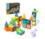 Light Magnetic Tiles 75 Pcs Building Blocks for Kids 3D STEM Educational Toys, Magnetic Marble Run/ Toys for Kids Age 3 +Year Old Boys Girls Creative Gift