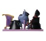 Aladdin Toy Jasmine Genie Set Toy of 8 pcs Action Figure Cartoon Toys for Kids Iconic Character Gift for Fans 4.5 - 5.5 cm