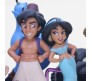 Aladdin Toy Jasmine Genie Set Toy of 8 pcs Action Figure Cartoon Toys for Kids Iconic Character Gift for Fans 4.5 - 5.5 cm