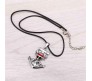 Anime Luffy One Piece Anchor Skull Inspired Pendant Necklace Fashion Jewellery Accessory for Men and Women