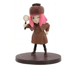 Anime Anya Forger Spy x Family Detective Action Figure 15 cm Collectible Toy for Fans