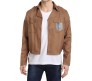 Anime Attack On Titan Jacket Inspired Scout Regiment Khaki - Anime Cosplay Costume Survey Corps Coat Bomber Jackets, M