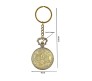 Anime Attack on Titan Pocket Watch Antique Vintage Classic Retro Metal Keychain Key Chain for Car Bikes Key Ring