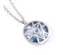 Superhero Iron Man Inspired Heavy Design Big Size Arc Reactor Pendant Necklace Fashion Jewellery Accessory for Men and Women