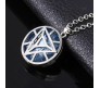 Superhero Iron Man Inspired Heavy Design Big Size Arc Reactor Pendant Necklace Fashion Jewellery Accessory for Men and Women
