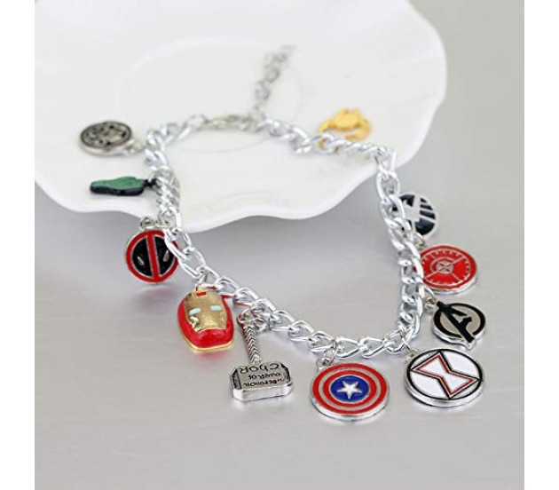 Sterling silver 925 Marvel The Avengers, Loki, bracelet bead - VMD  parfumerie - drogerie