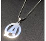 Avengers Logo Inspired Pendant Necklace Fashion Jewellery Accessory for Men and Boys