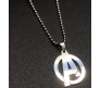 Avengers Logo Inspired Pendant Necklace Fashion Jewellery Accessory for Men and Boys