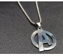 Avengers Logo Inspired Pendant Necklace Fashion Jewellery Accessory for Men and Boys