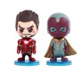 Avenger Set of 6 Iron Man Spider Man Black Panther Action Figure Bobblehead 10 cm for Car Dashboard, Cake Decoration, Office Desk and Study Table Multicolor