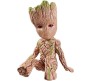 Baby Groot Action Figure Keychain Wood Like Cute Key chain for Car and Bikes Men Keyring