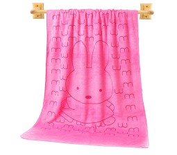 Microfibre Soft Cotton 60x120cm Bath Towels Extra Soft Towel Quick Dry Strong Water Absorbent Bathing Towel For Baby Infants 0-12 Months New Born Babies Boys Girls Kids Pink