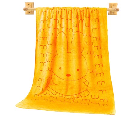 Microfibre Soft Cotton 60x120cm Bath Towels Extra Soft Towel Quick Dry Strong Water Absorbent Bathing Towel For Baby Infants 0-12 Months New Born Babies Boys Girls Kids Yellow