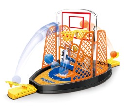 Indoor Basketball Board Game Tabletop Sport 2 Player Mini Basketball Set Turn Based Board Game Toy for Kids 4+ Years