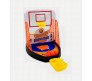 Indoor Basketball Board Game Tabletop Sport 2 Player Mini Basketball Set Turn Based Board Game Toy for Kids 4+ Years