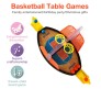 Indoor Basketball Board Game Tabletop Sport 2 Player Mini Basketball Set Turn Based Board Game Toy for Kids 4+ Years