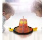 Indoor Basketball Board Game Tabletop Sport 2 Player Mini Basketball Set Turn Based Board Game Toy for Kids 4+ Years