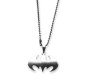 Batman Logo Inspired Pendant Necklace Fashion Jewellery Accessory for Men and Boys