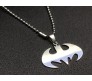 Batman Logo Inspired Pendant Necklace Fashion Jewellery Accessory for Men and Boys