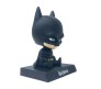 Batman Bobble Head for Car Dashboard with Mobile Holder Action Figure Toys Collectible Bobblehead Showpiece For Office Table Desk Top Toy For Kids and Adults Multicolor