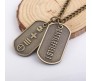 Gamer Battlefield Inspired Video Game Dog Tag Pendant Necklace Fashion Jewellery Accessory for Men and Boys