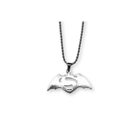 Batman Vs Superman Logo Inspired Pendant Necklace Fashion Jewellery Accessory for Men and Boys