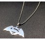 Batman Vs Superman Logo Inspired Pendant Necklace Fashion Jewellery Accessory for Men and Boys