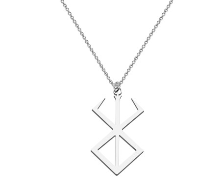 Anime Berserk Rune Viking Berserker Rage Anger Necklace Accessory for Men and Women Anime Cosplay Accessories Collectible