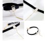 Black Velvet Neck Choker Necklace Simple Boho Punk Choker Collar Western Goth Necklace for Girls & Women DC2L