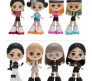 Set of 8 Blackpink Girl Music Band Action Figure Doll Set Or Cake Topper Decoration Merchandise Showpiece Pop Stars to Keep in Office Desk Table Gift Toys Multicolor