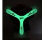 Spinner Flying Disc Throwing Sport Night Glowing Sports Returning Boomerang for Kids and Young Thrower Fast Catch Boomerang Glow in The Dark Returning Night Boomerang