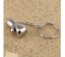 Rocky Boxing Gloves / Biker Silver Metal Keychain Key Chain Bikes Key Ring