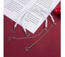 1 Pair Fancy Pearl Crystal Golden Chain Bra Straps Decorative Adjustable Shoulder Strap for Wedding Party Gowns Women