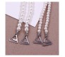 1 Pair Fancy Pearl Crystal Golden Chain Bra Straps Decorative Adjustable Shoulder Strap for Wedding Party Gowns Women