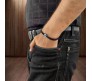 Black Thread Evil Eye Bracelet Adjustable Nazar Battu Devil Protection Original For Boys and Men