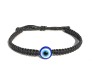 Set of 4 Black Thread Evil Eye Bracelet Adjustable Nazar Battu Devil Protection Original For Boys and Men