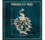 Gold Rhinestone Crystal Peacock Design Brooch Pin Badge Fashion Brooches Clothing Saree Scarf Dress Rhinestone Clip Designer Bags Decoration Jewelry Gift for Women Girls