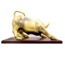 Dalal Street Charging Bull Statue - 12 Inch Bronze Bull Showpiece for Stock Market Enthusiasts