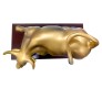 Dalal Street Charging Bull Statue - 6 Inch Bronze Bull Showpiece for Stock Market Enthusiasts