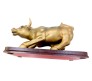 Dalal Street Charging Bull Statue - 9 Inch Bronze Bull Showpiece for Stock Market Enthusiasts