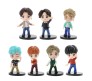 Set of 7 Kpop BTS Tiny Tans Action Figure Set Or Cake Topper Decoration Merchandise Showpiece for BTS Army to Keep in Office Desk Table Gift Kpop Lovers Toys D5 Multicolor