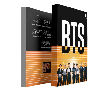 K-POP BTS Signature Autograph Cover Binded A5 Notebook Diary - Notebooks Diaries For BTS Army Fan Girls D1