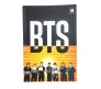 K-POP BTS Signature Autograph Cover Binded A5 Notebook Diary - Notebooks Diaries For BTS Army Fan Girls D1