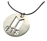 BTS Logo with Text Metal Circle Pendant For BTS Army Merchandise Necklace / Locket Chain for Army Girls Silver