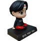 Bobble Head Jin BTS for Car Dashboard Action Figure Toys Bobblehead Showpiece